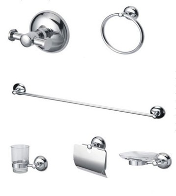 【衛(wèi)浴組合套裝 銅材質(zhì)六件套 毛巾架 衣鉤毛巾單桿單杯260/6】?jī)r(jià)格,廠(chǎng)家,圖片,其他水暖衛(wèi)浴五金,溫州市龍珠潔具-